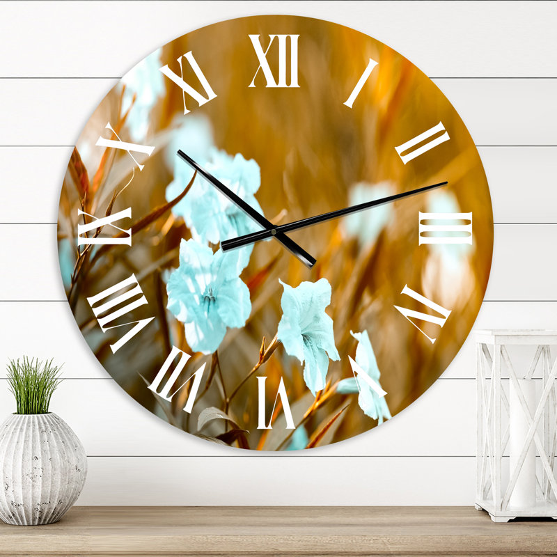 Horloge murale traditionnelle blanche, Surdimensionné