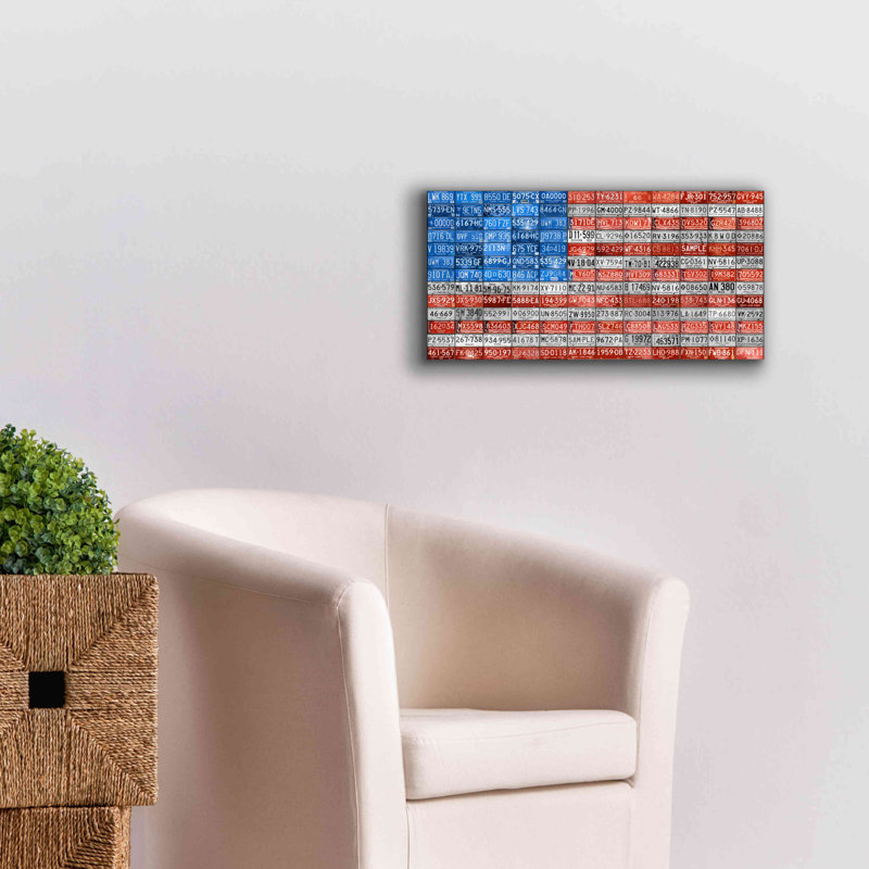 «Michigan Flag» par Design Turnpike, H 12 po x l 24 po x P 0,75 po