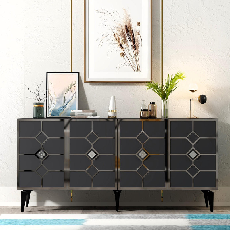 Console, Argent / Anthracite