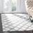 Skyleen Shag Performance Geometric Rug-1433882752