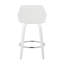 Tabouret de comptoir à hauteur fixe avec pivot-1567923310