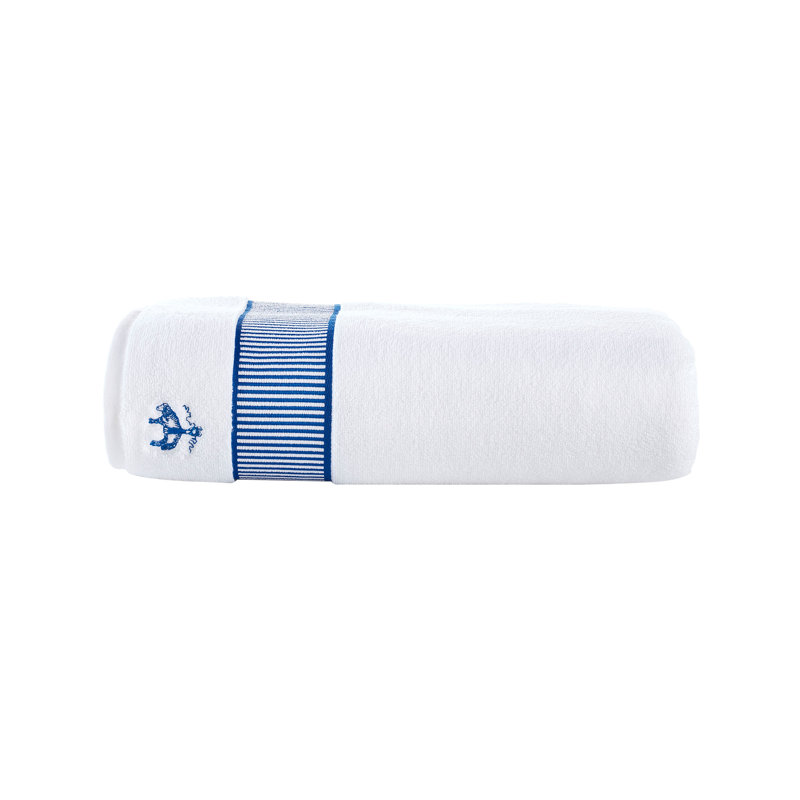 Turkish Cotton Midweight Bath Sheet, Royal Blue, Bath Sheet - 1 Pack