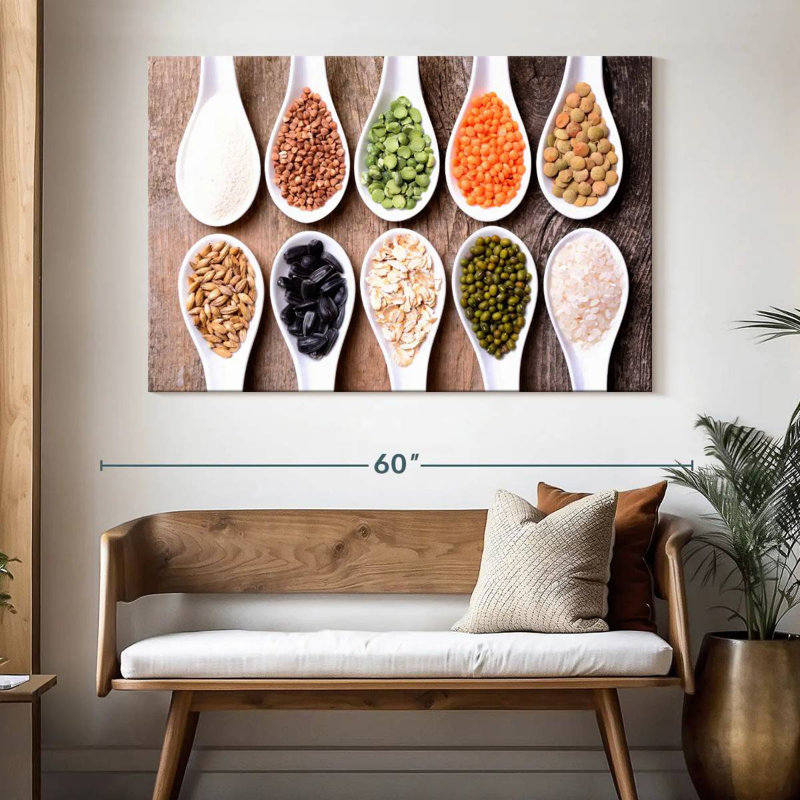 Yarlin Grains, 34" H x 51" W