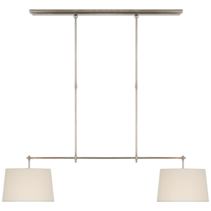Bryant 2 - Light Chandelier, Antique Nickel