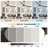 72" Propeller Ceiling Fan with Light and Remote, 6 Speeds Quiet Reversible DC Motor Modern Ceiling Fan