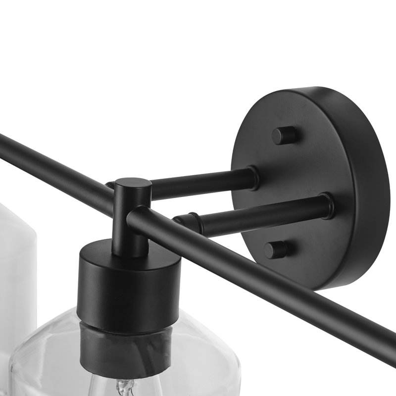 5-Piece Matte Brass All-In-One Bathroom Hardware Set, Matte Black