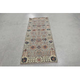 Transitional One-of-a-Kind Runner 2'6" X 6'1" Hand Knotted Area Rug