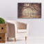  «Sly Guy» par Carrie Ann Grippo-Pike, art mural sur toile, 40 po x 26 po