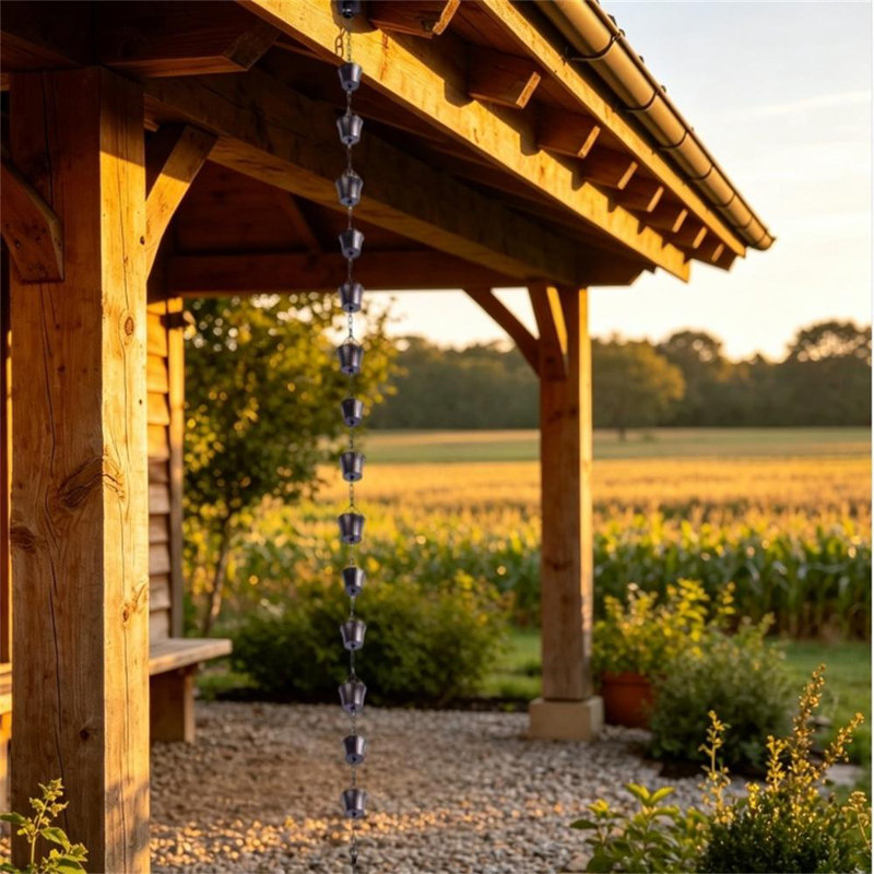 Iron No Subject Rain Chain