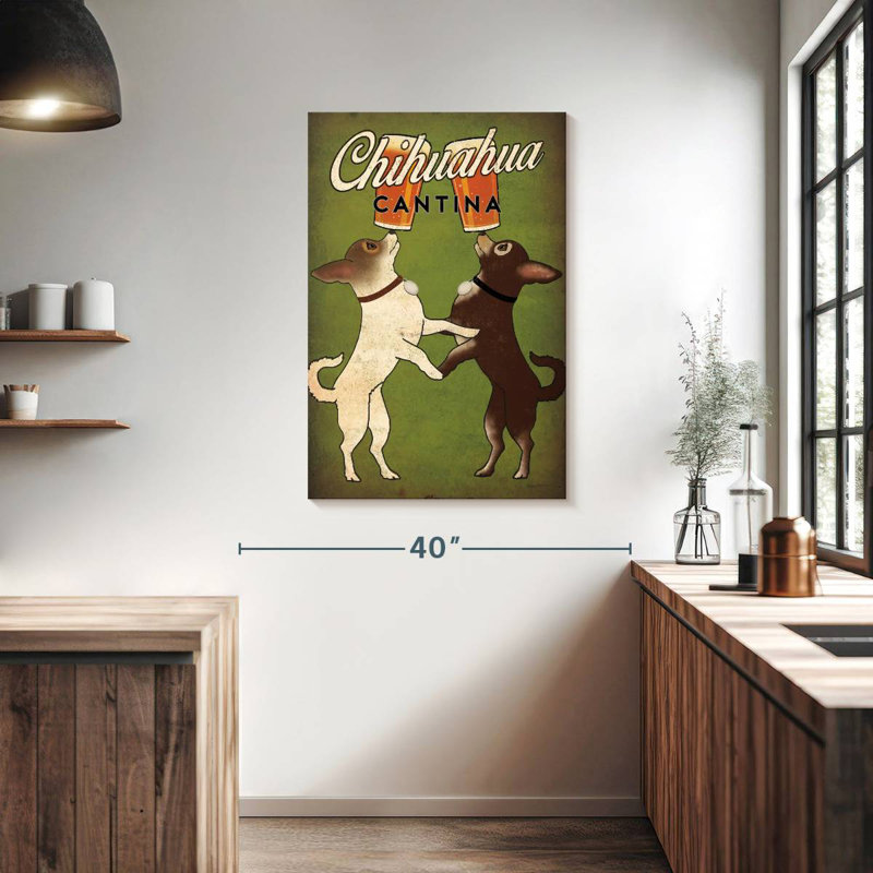Brampt Double Chihuahua, 39" H x 26" W