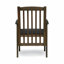 Chaise de salle à manger en acacia, 2 pièces avec 2 coussins-1393999415-1393999416