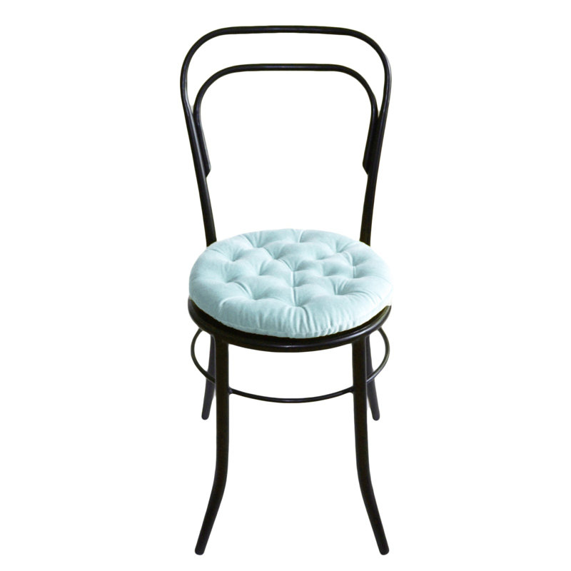 Coussin de chaise d'intérieur, Bleu clair