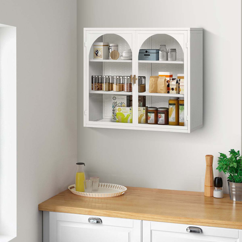 Armoire murale 27,56 po Jellisa, Blanc