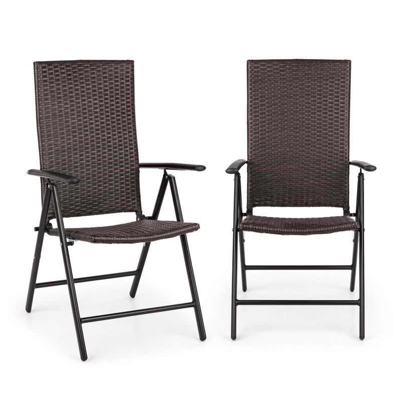 Patio Dining Armchair, Brown