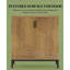 Armoire de rangement pour chaussures spacieuse à 5 niveaux avec portes géométriques et tablettes réglables pour les entrées et les chambres modernes-1647322337