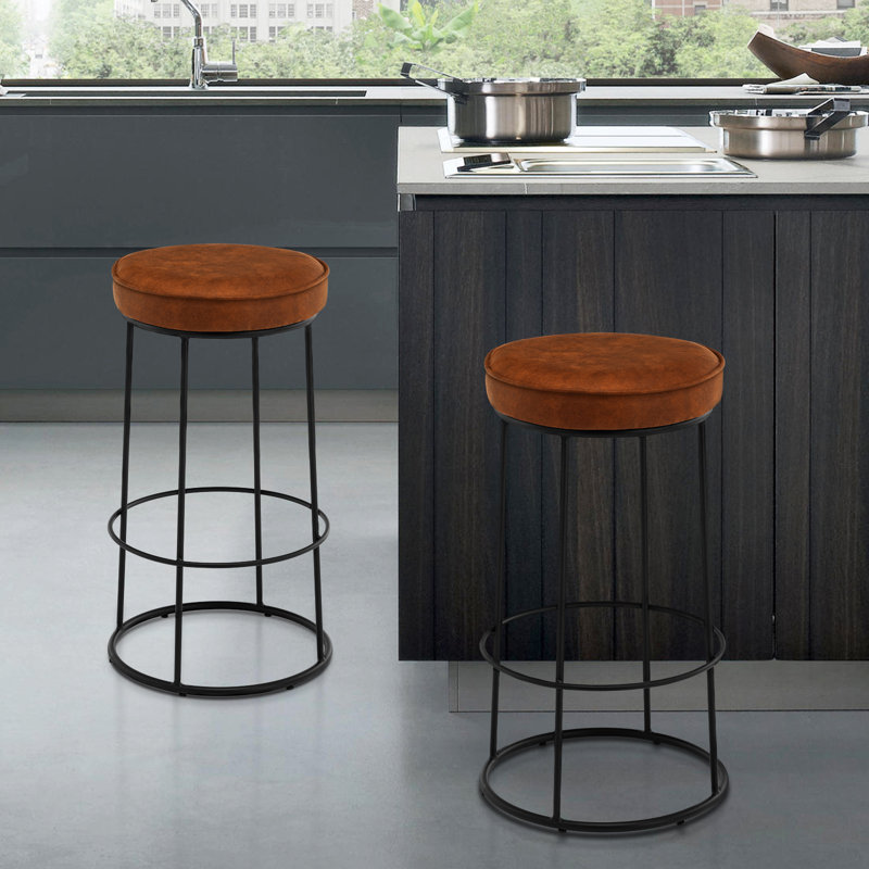 Tabouret de bar 28 po Figueiredo, Brun