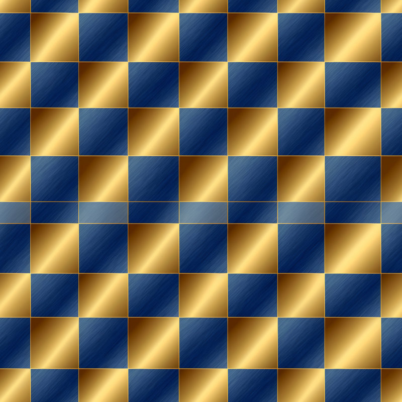 Jeté , Jeté, Carreauté, Brun / jaune