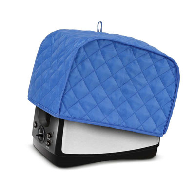 Universal Two Slice Toaster Cover Polyester Fabric Small Appliance Dust Cover Fingerprint Protector