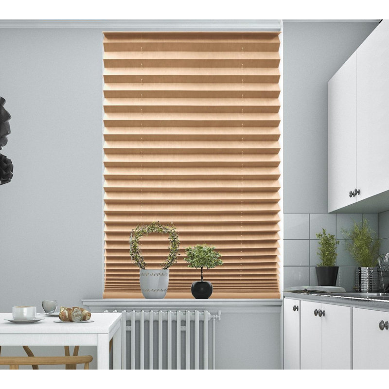 Tissu plissé Cut @ Home, tissu obscurcissant, L 36 po x L 64 po, Fauve