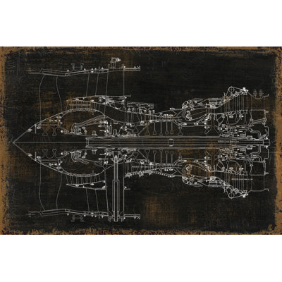 Old 17 - Wrapped Canvas Print