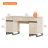 WAMPAT Home Office Furniture Set: 59In Modern Executive Desk With Charging Station And Drawers And 72In Tall Bookcases, Home Office Furniture For Living Room, Bedroom-122933760