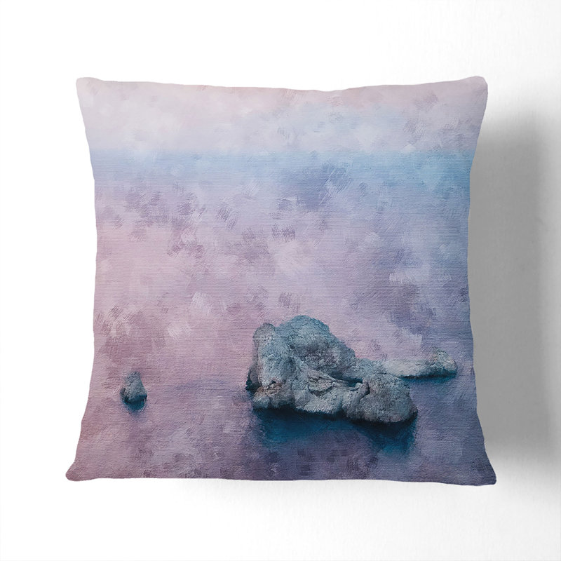 Square Throw Cushion, 40cm H x 40cm W x 15cm D