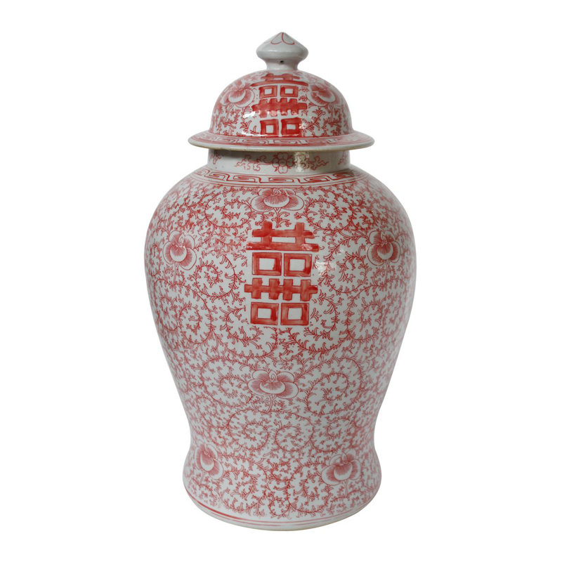 Handmade Jar, Red