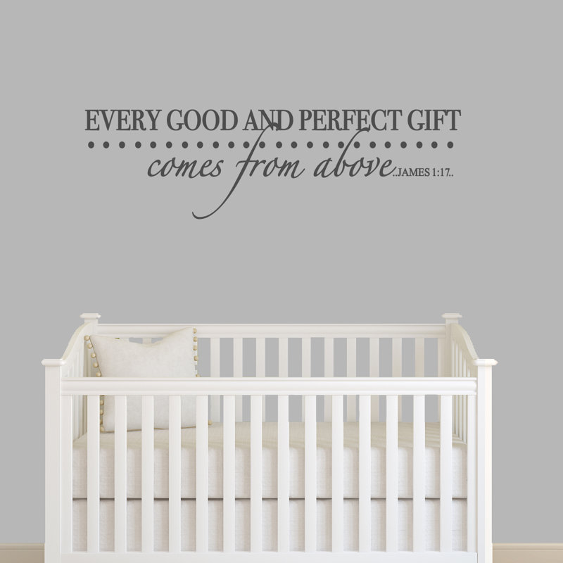 Décalcomanie murale tous good et perfect Jobe, Gris foncé