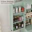 Garde-manger de 71 po de hauteur avec 6 tablettes suspendues, 2 tiroirs coulissants et des tablettes réglables-840441431