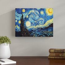 Vincent Van Gogh Fine Art Painting Canvas Zip Pouch - XL Canvas