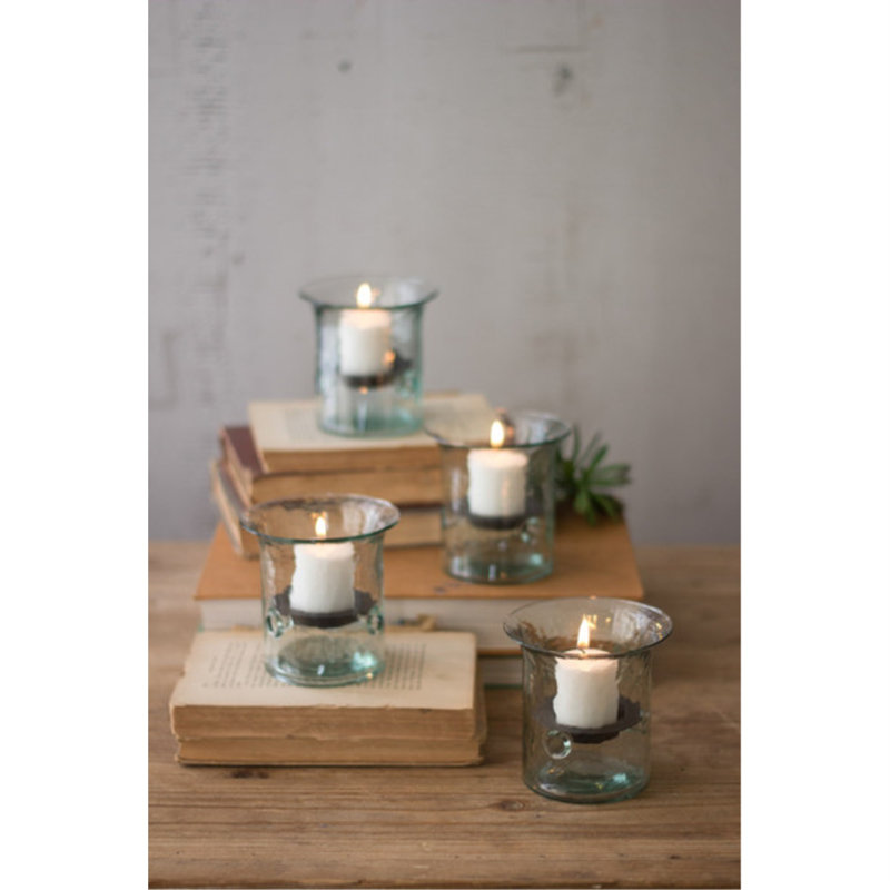Ensemble de porte-votives de table 4 pièces Vienna