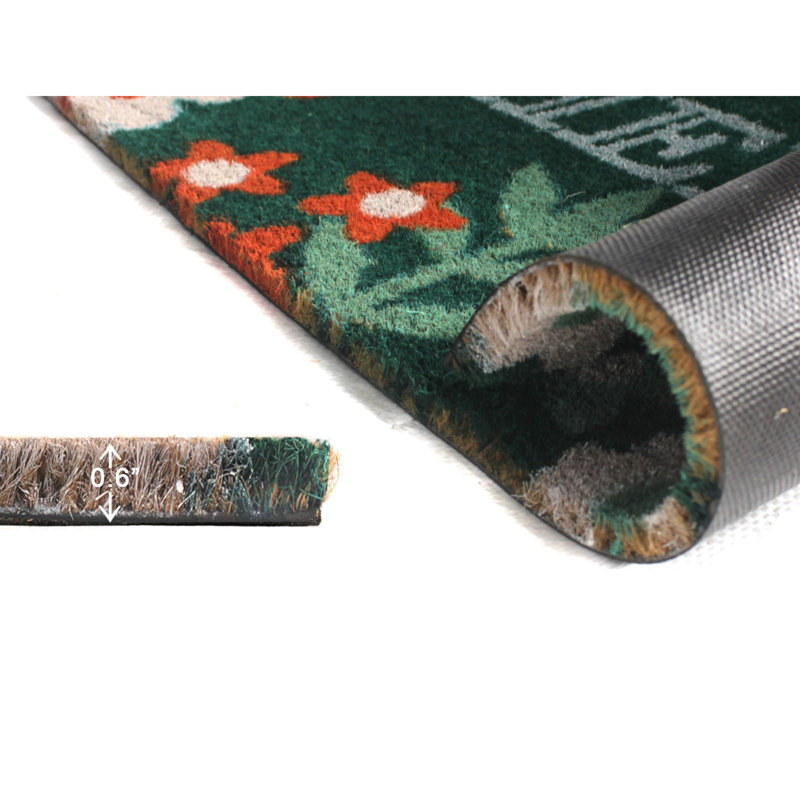 Tapis de porte antidérapant Brading 30 po x 18 po