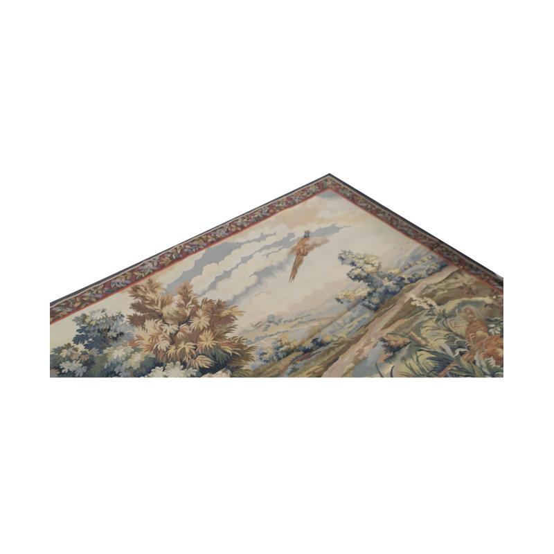 Hand-Knotted High-Quality Green Area Rug
