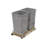 Rev-A-Shelf Double 27 qt. Pullout Trash Containers-101820385-101820388-101820387