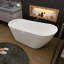 Baignoire de trempage autoportante en acrylique