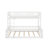 Twin XL Over Queen Bunk Bed With Ladder-1420551773