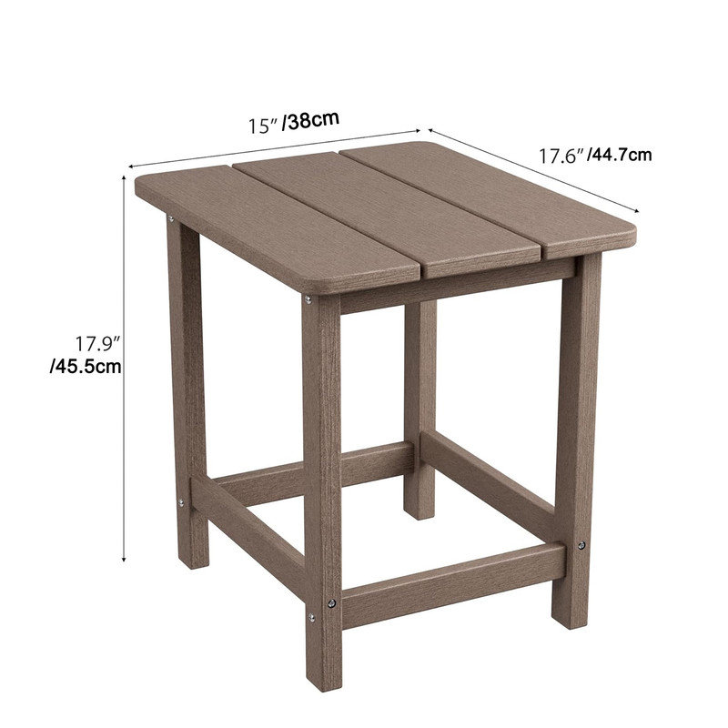End Table, Brown