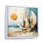 Cadre flottant blanc
