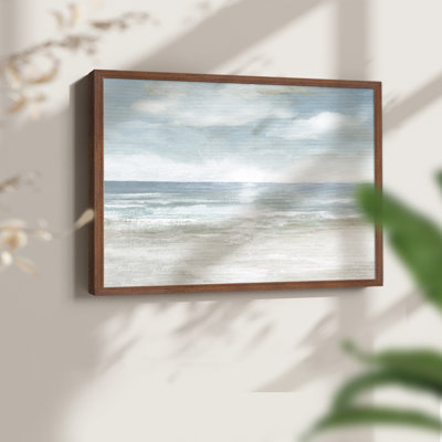 Serene Seas -Framed Print - Restickable