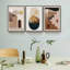 «Boho Wall Art Sun and Moon Hide Be Back», reproduction d'art moderne sur toile encadrée-88112103-88112102