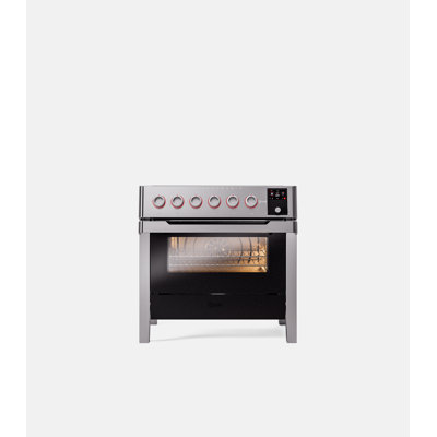 Cuisinière à double carburant 36 po ILVE Panoramagic