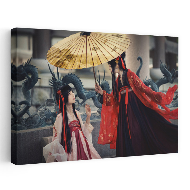 Dashiell Contemporary Art Traditional Portrait Wall Art 1 Piece Wrapped Canvas Wall Art, 91.44 cm H x 60.96 cm W