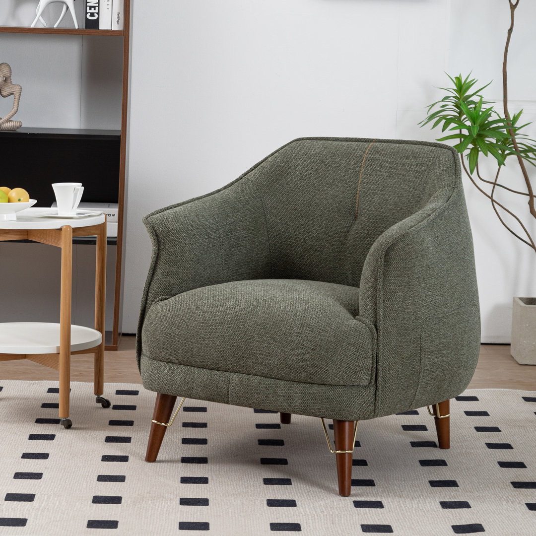 Jany Upholstered Armchair George Oliver 