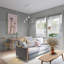 Feather Heavyweight Vinyl Wallpaper, Natural Beige