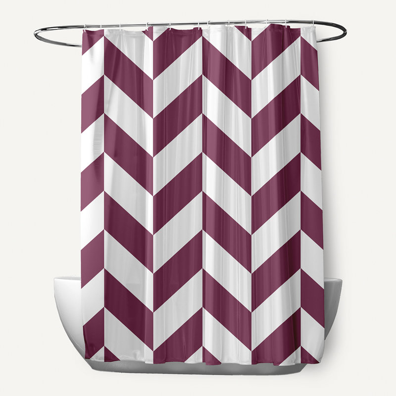 Rideau de douche Joshi, Mauve