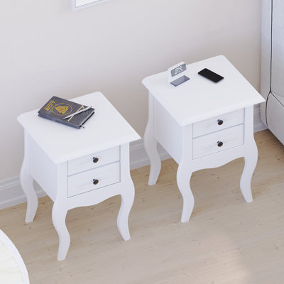Kesgrave 35cm W Manufactured Wood Bedside Table
