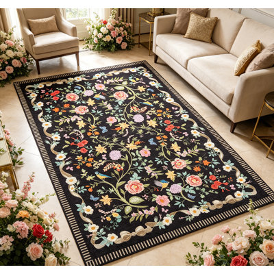Tapis lavables pour salon Tapis abstrait Tapis neutre antidérapant pour chambre à coucher, chambre à coucher, salle à manger, bureau, salle de jeux