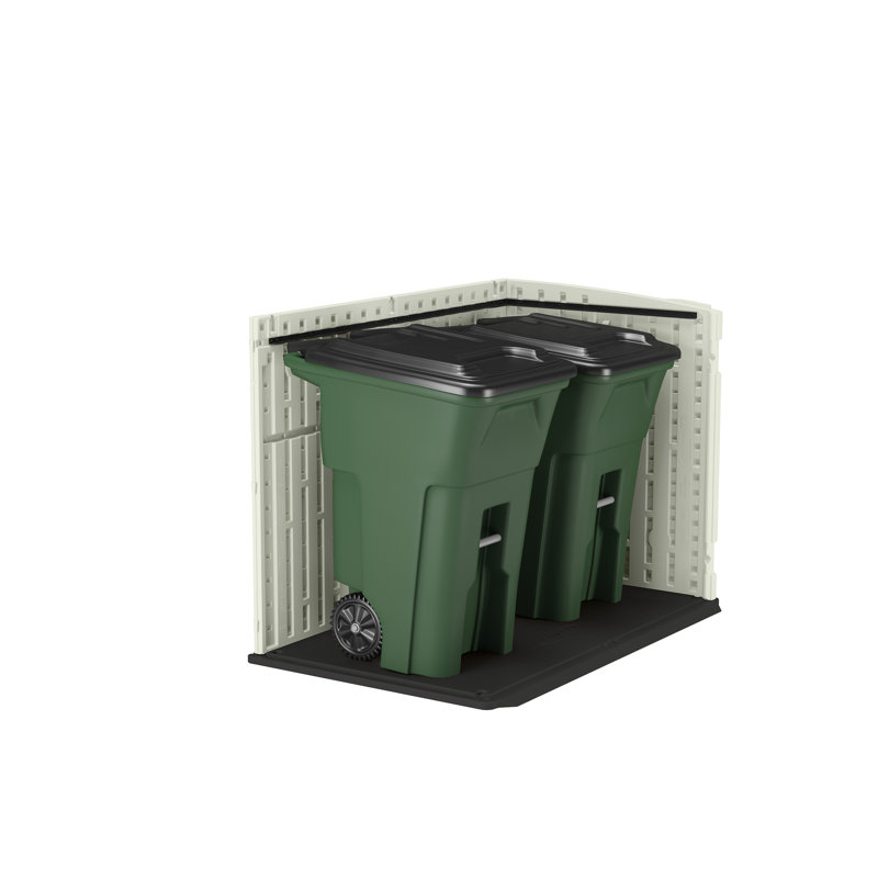 Suncast 6 ft x 4ft. D Stow-Away Horizontal Storage Shed