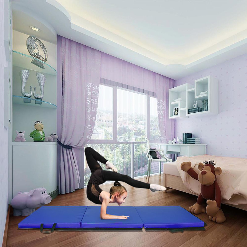 Foam Playmat, Blue, 5cm H x 60cm W x 180cm D