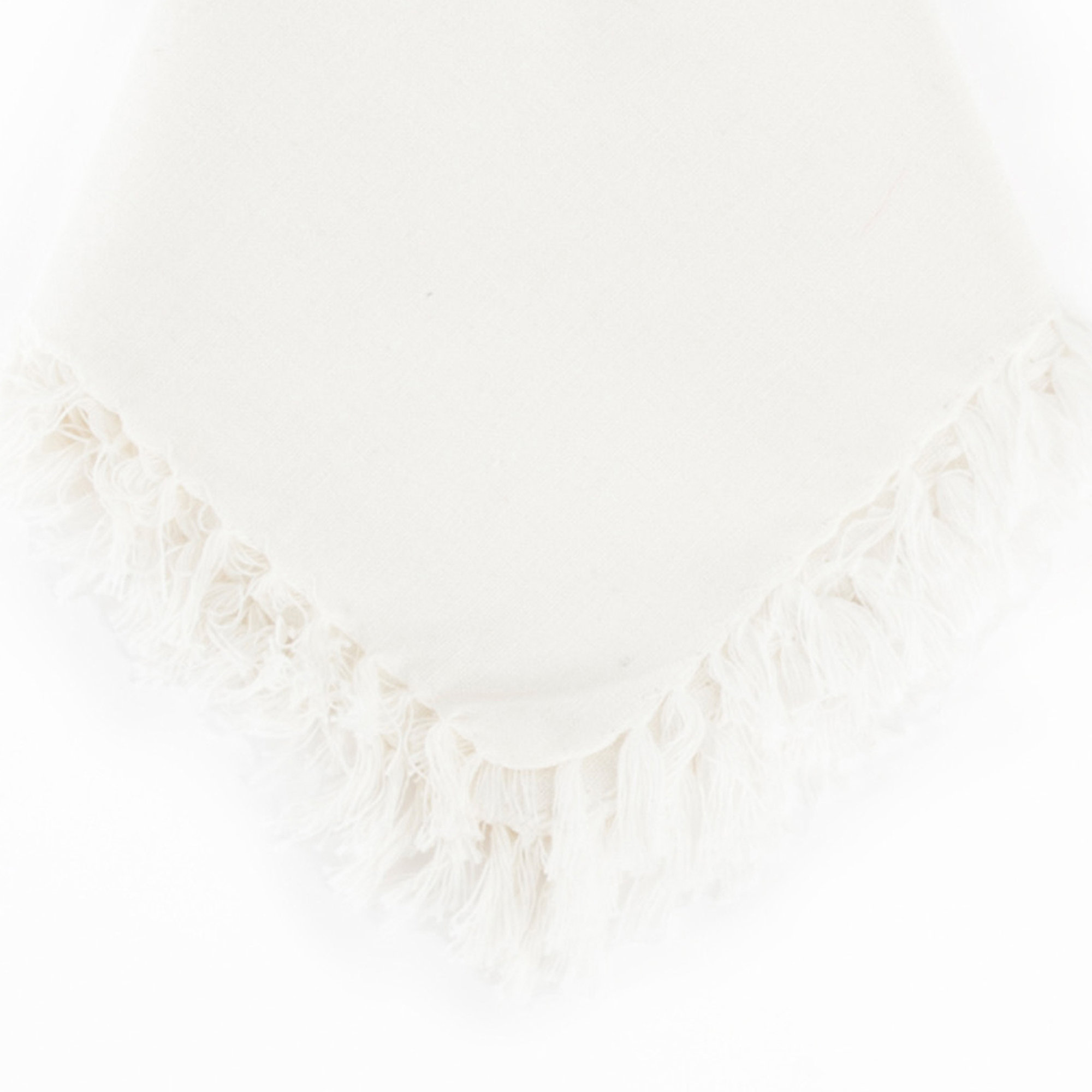 Sabrina Design 20" Cotton Napkin, Off-White